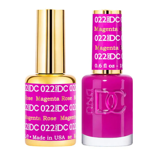 DND DC Gel Nail Polish -  Magenta Rose #022 DND