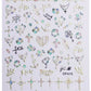 Nail Sticker Colorful Luxury 3D jewels Design -DP413 Premier Nail Supply