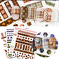 Nail Sticker Reindeer Christmas ZG-04 Premier Nail Supply