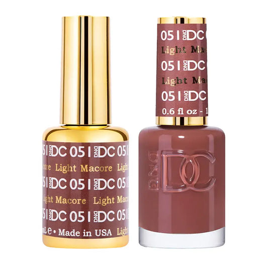 DND DC Gel Nail Polish -  Light Macore #051 DND