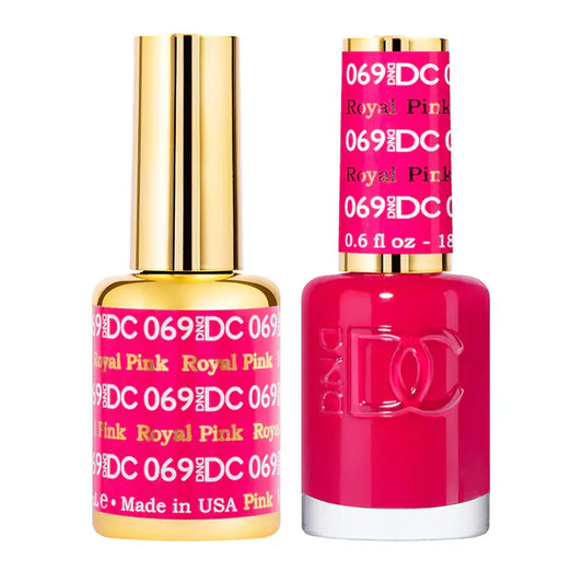 DND DC Gel Nail Polish -  Royal Pink #069 DND