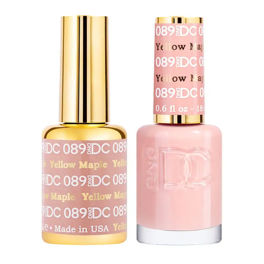 DND DC Gel Nail Polish -  Yellow Maple #089 DND