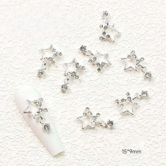 Nail Charm Star Rhinestone 2pcs/Bag Premier Nail Supply