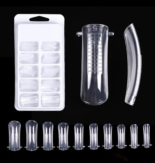 Polygel Nail Tips Clear - #CN25 Premier Nail Supply