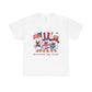 Patriotic Party Tee - Unisex Heavy Cotton Tee for 4th of July, BBQs, Family Gatherings, Unique Gift, Casual Summer Wear Printify