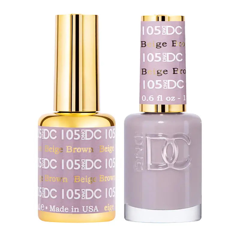 DND - DC Gelcolor Beige Brown #105 DND