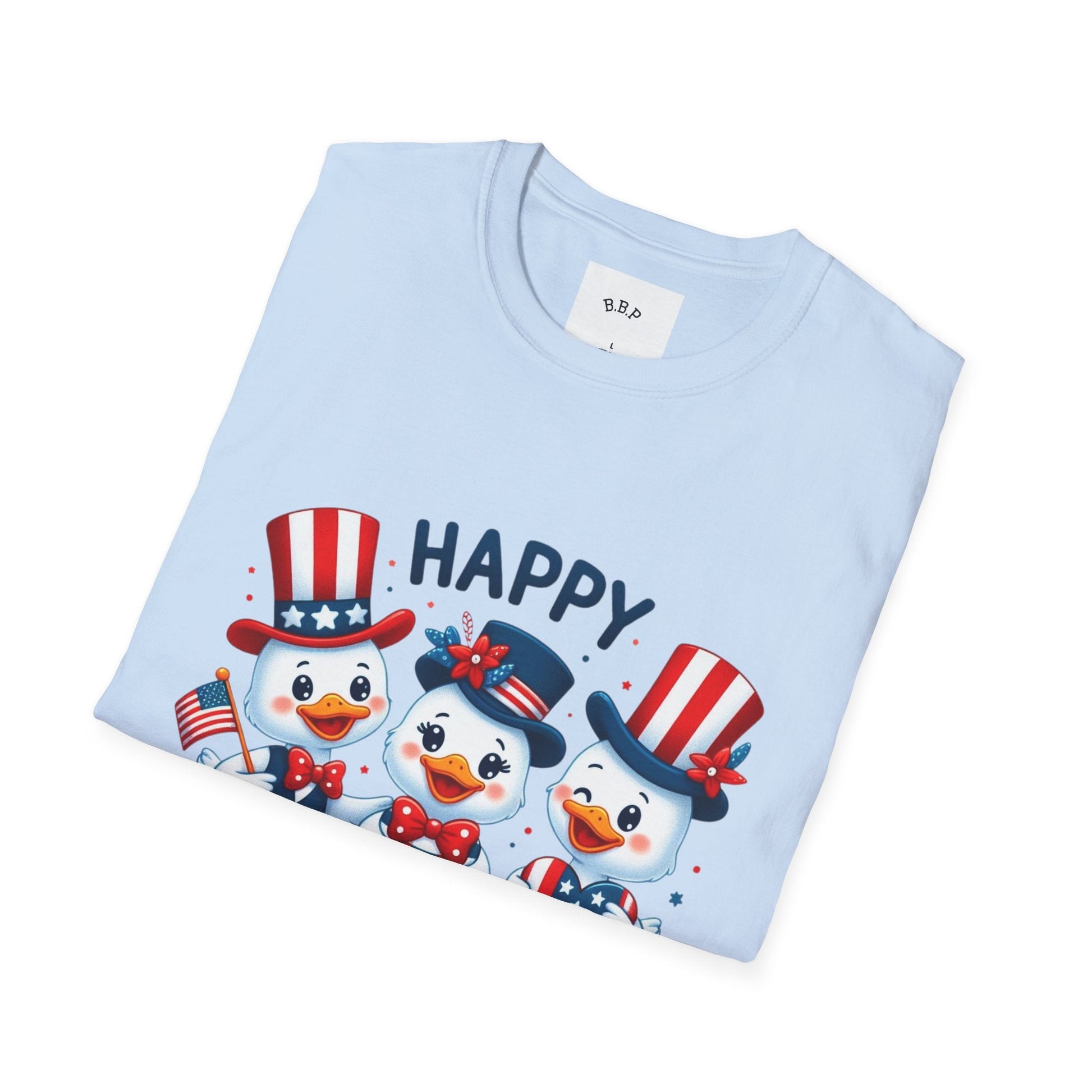 4th of July Duck Trio T-Shirt Printify
