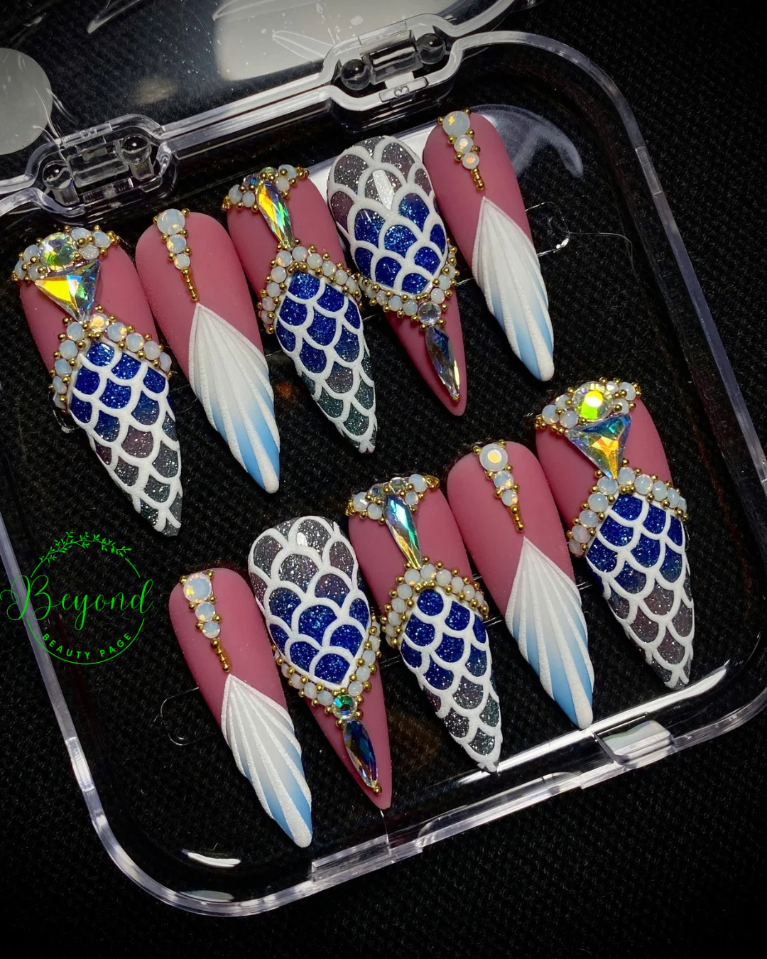 Handmade Luxury Press on Nail Beyond Beauty Page