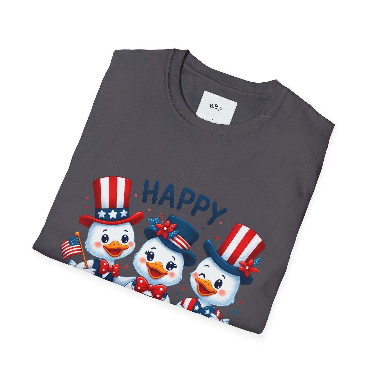 4th of July Duck Trio T-Shirt Printify