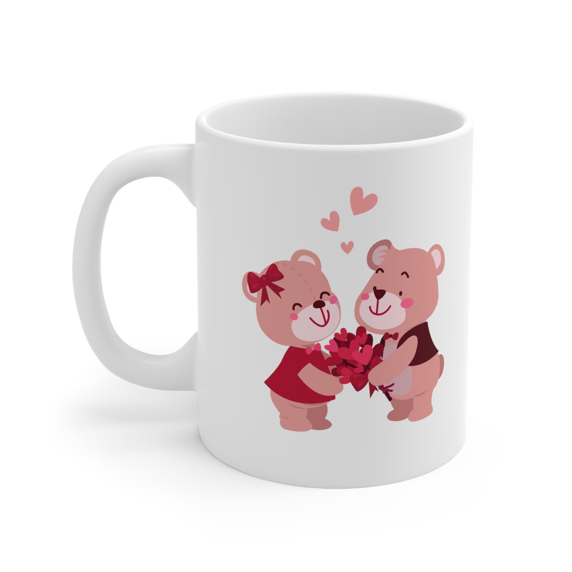 Couple Bear Mug 11oz Printify