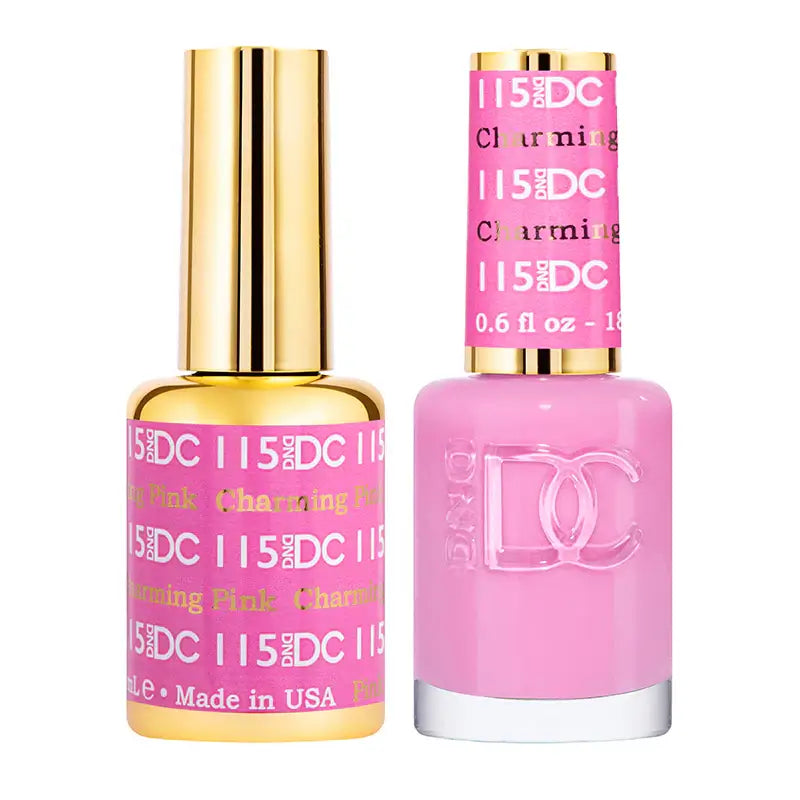 DND DC Gel Nail Polish -  Charming Pink #115 DND