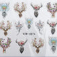 Nail Sticker Colorful Luxury 3D jewels Design -DP413 Premier Nail Supply