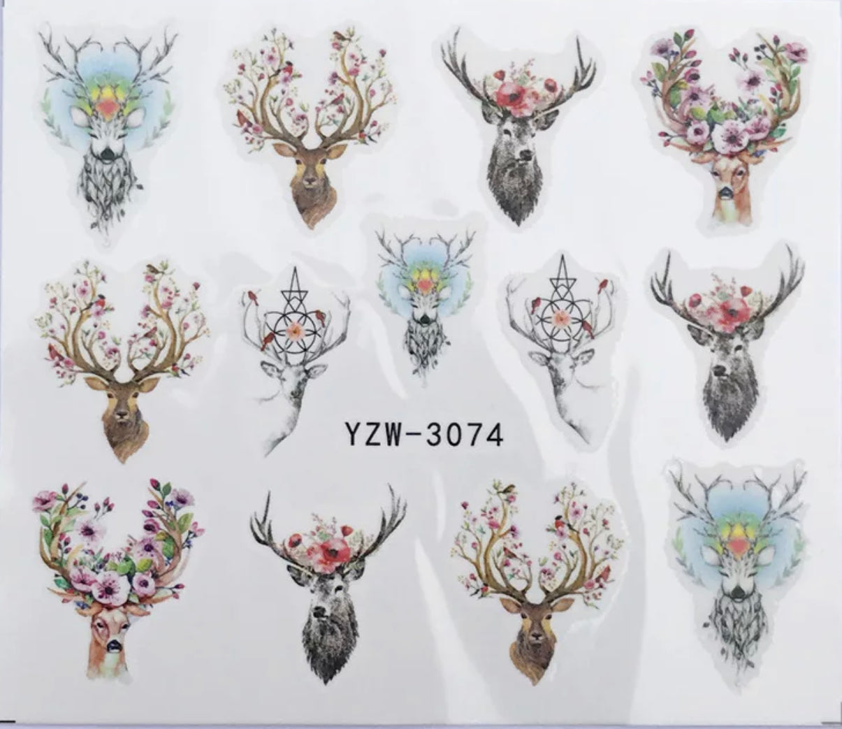 Nail Sticker Colorful Luxury 3D jewels Design -DP413 Premier Nail Supply