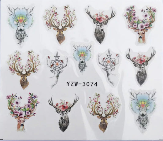 Nail Sticker Colorful Luxury 3D jewels Design -DP413 Premier Nail Supply