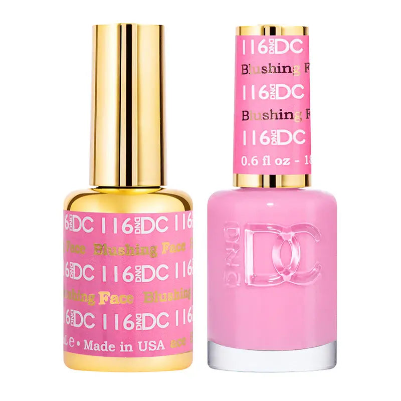 DND DC Gel Nail Polish -  Blushing Face #116 DND