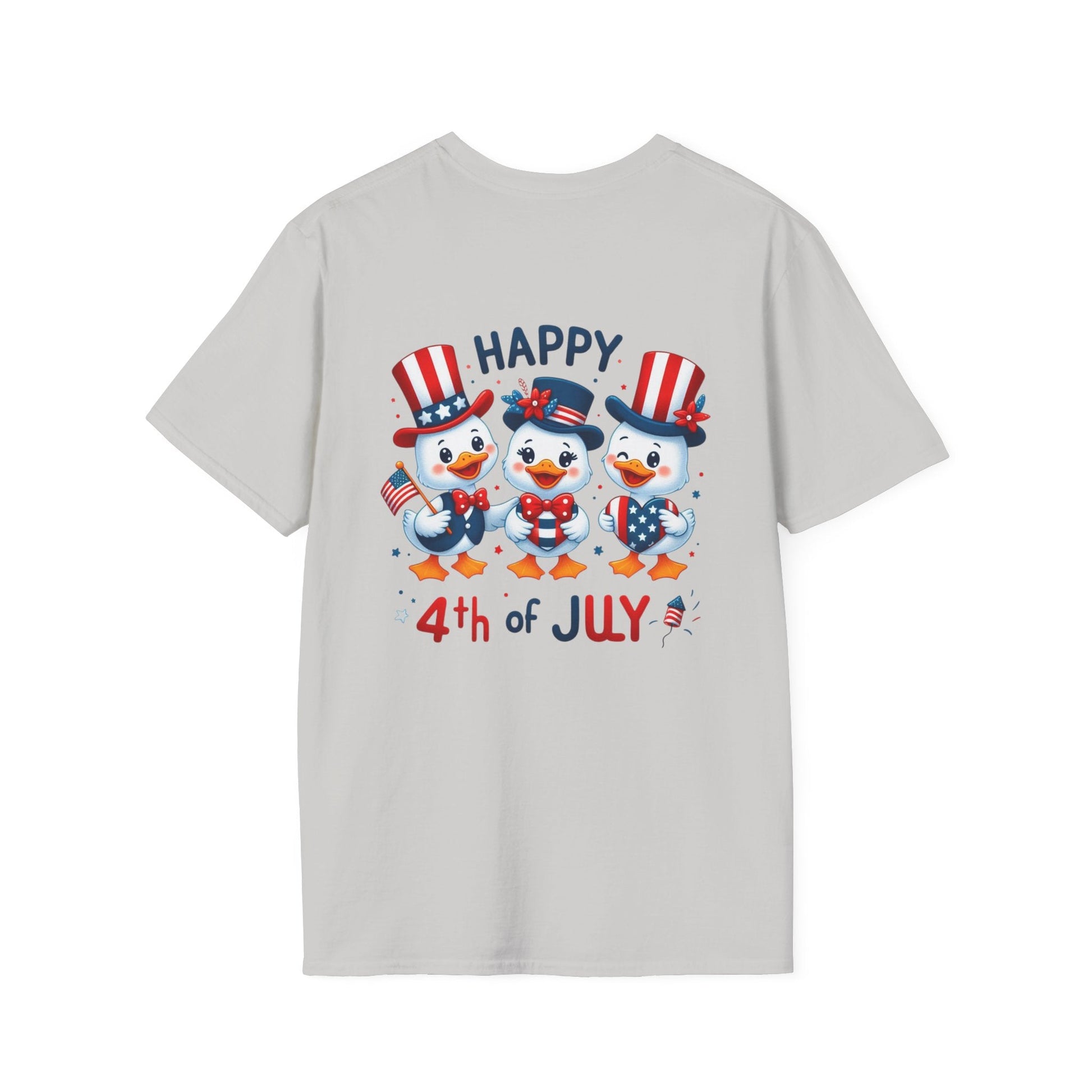 4th of July Duck Trio T-Shirt Printify