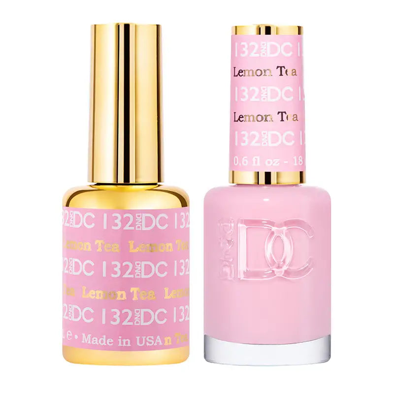 DND DC Gel Nail Polish -  Lemon Tea #132 DND