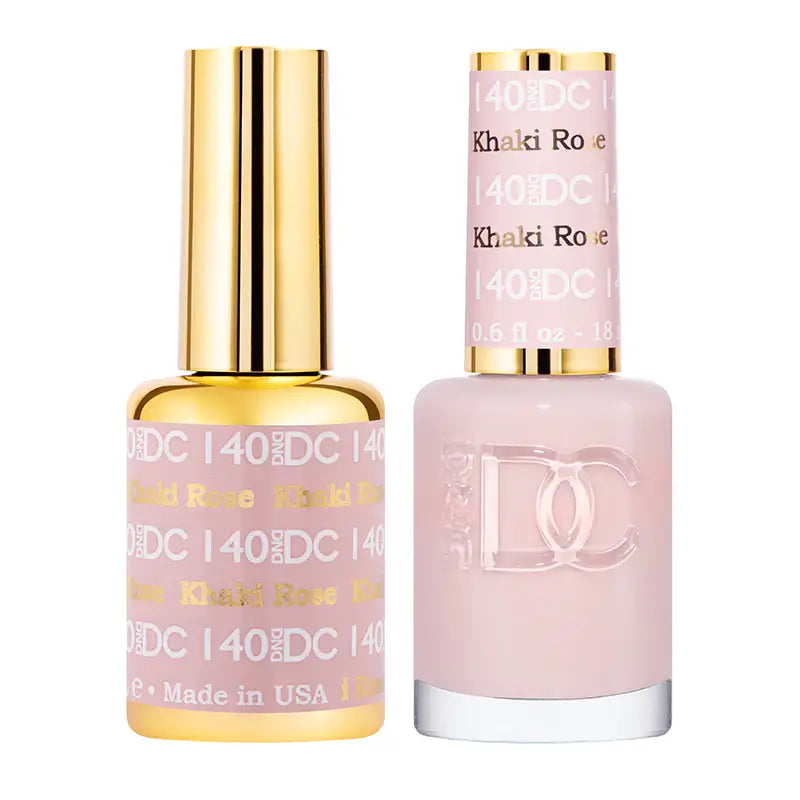 DND DC Gel Nail Polish -  Khaki Rose #140 DND