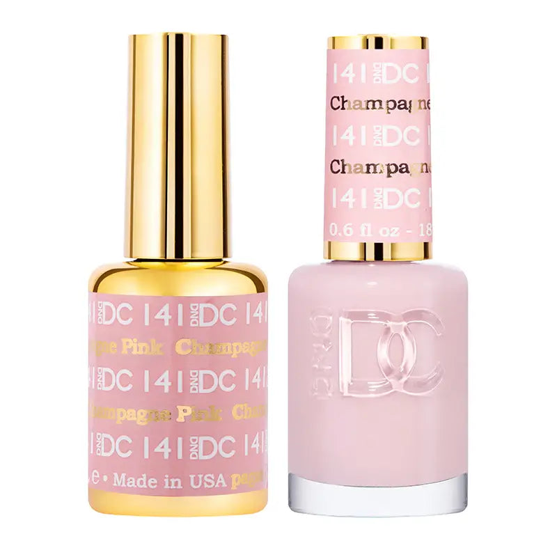 DND DC Gel Nail Polish -  Pink Champagne #141 DND