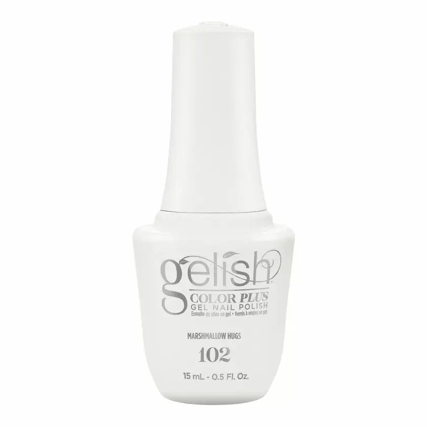 Gelish Color Plus Gelcolor - 102 Marshmallow Hugs 0.5 oz - #1510102 Gelish