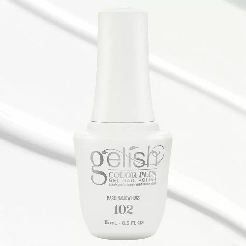Gelish Color Plus Gelcolor - 102 Marshmallow Hugs 0.5 oz - #1510102 Gelish