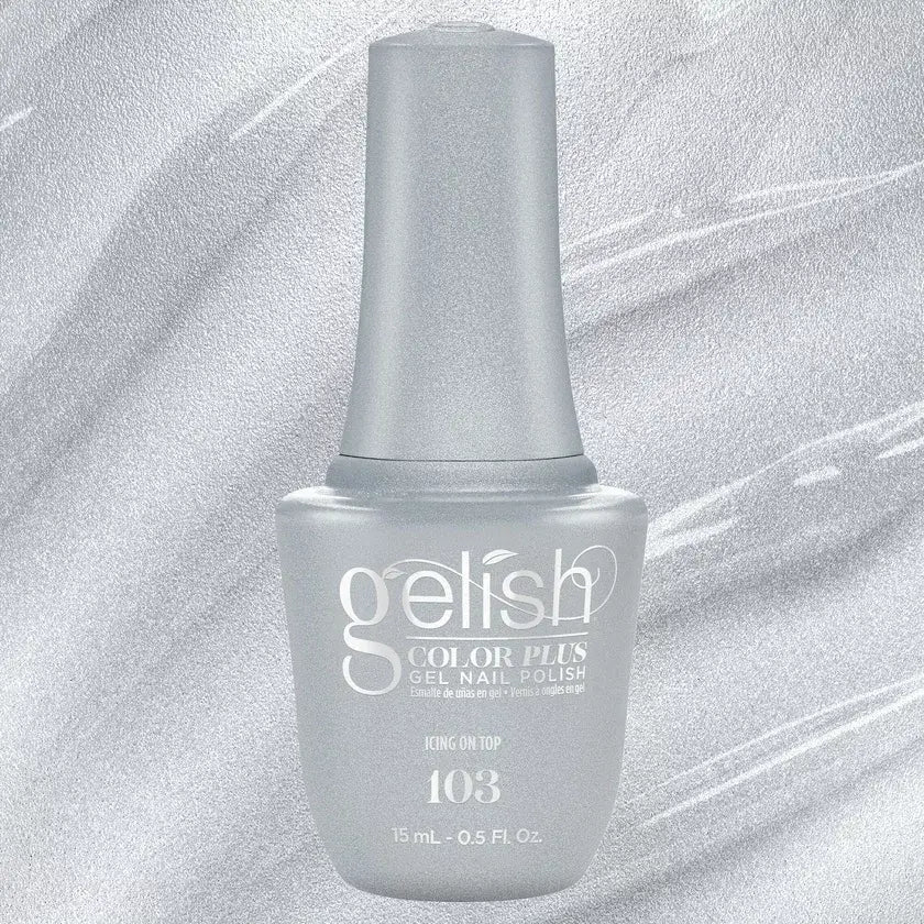Gelish Color Plus Gelcolor - 103 Icing On Top 0.5 oz - #1510103 Gelish