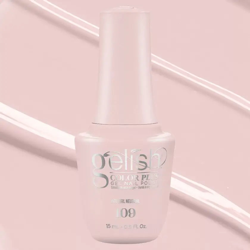 Gelish Color Plus Gelcolor - 109 Hot Girl Neutral 0.5 oz - #1510109 Gelish