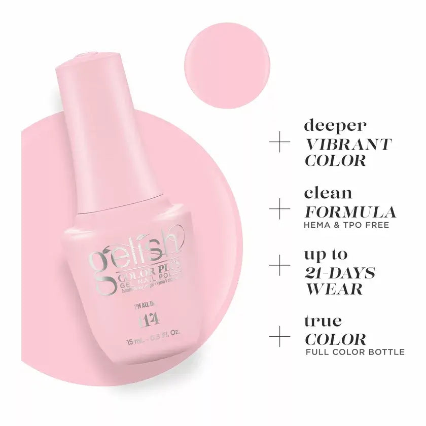 Gelish Color Plus Gelcolor - 114 I'm All In 0.5 oz - #1510114 Gelish
