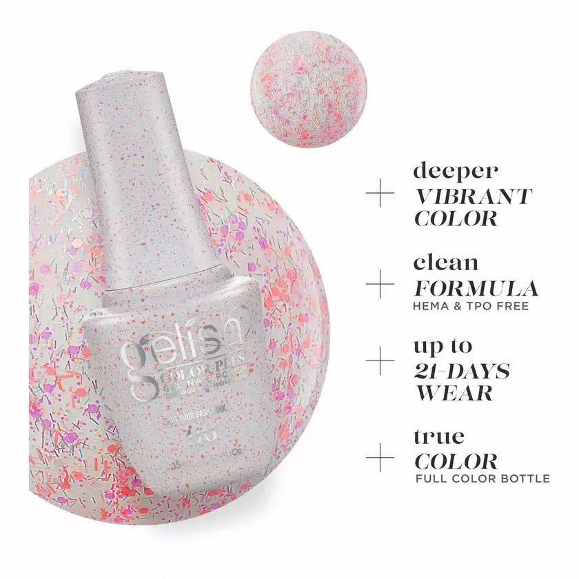Gelish Color Plus Gelcolor - 116 Not Your Basic Pink 0.5 oz - #1510116 Gelish