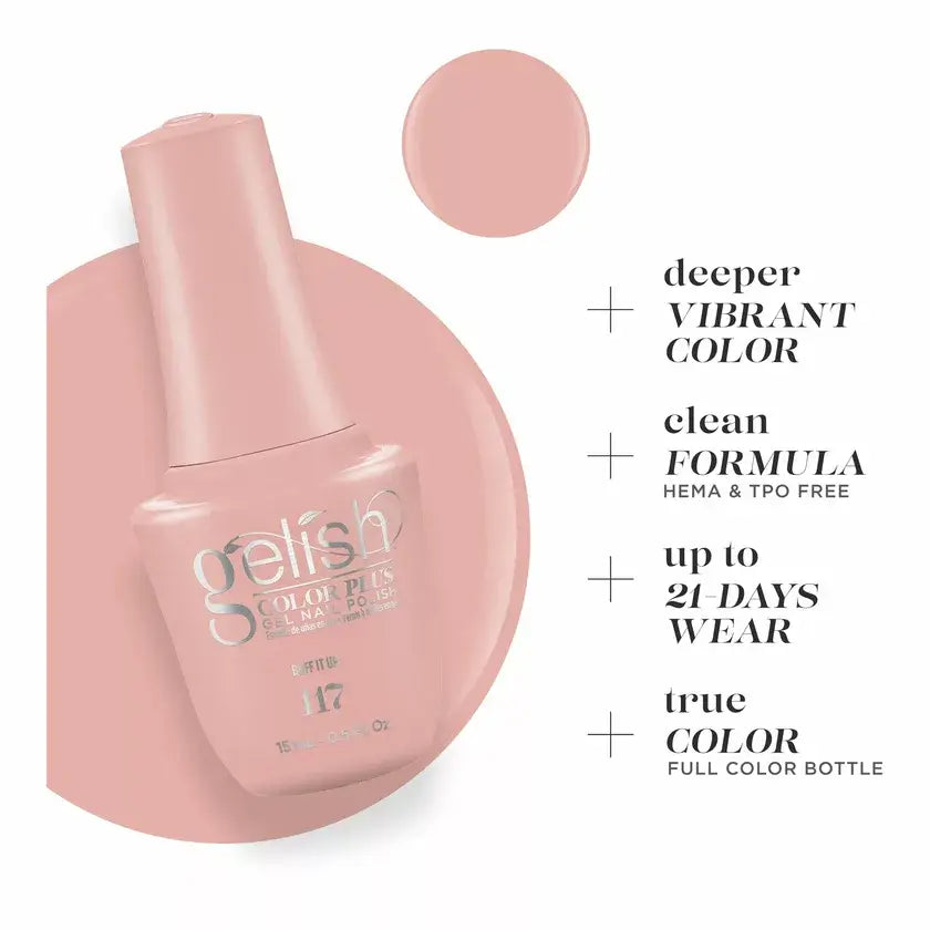 Gelish Color Plus Gelcolor - 119 Milk Tea Mood 0.5 oz - #1510119 Gelish