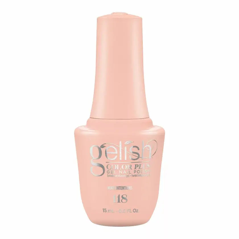 Gelish Color Plus Gelcolor - 118 Nude Intentions 0.5 oz - #1510118 Gelish