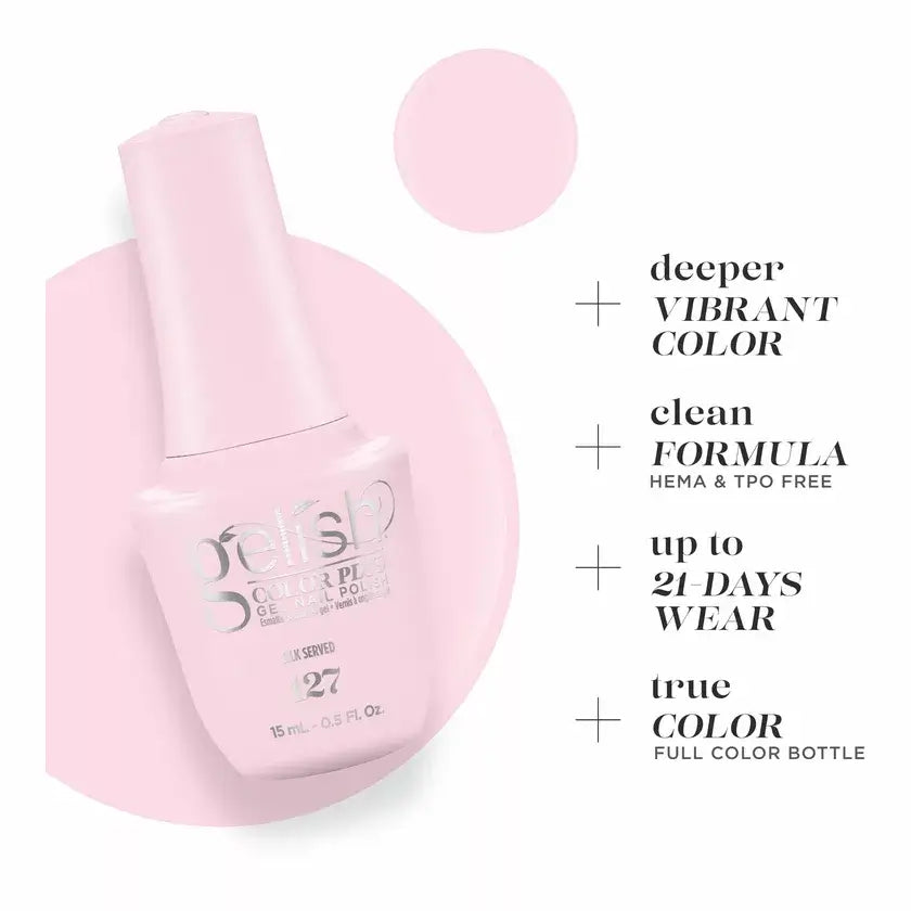 Gelish Color Plus Gelcolor - 127 Silk Served 0.5 oz - #1510127 Gelish