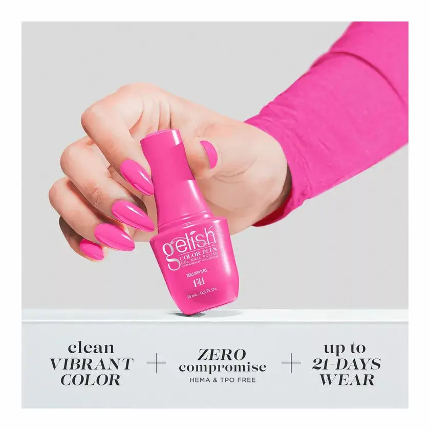 Gelish Color Plus Gelcolor - 141 Heels Over Feels 0.5 oz - #1510141 Gelish