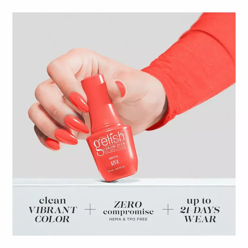 Gelish Color Plus Gelcolor - 154 Glow Off Sis 0.5 oz - #1510154 Gelish