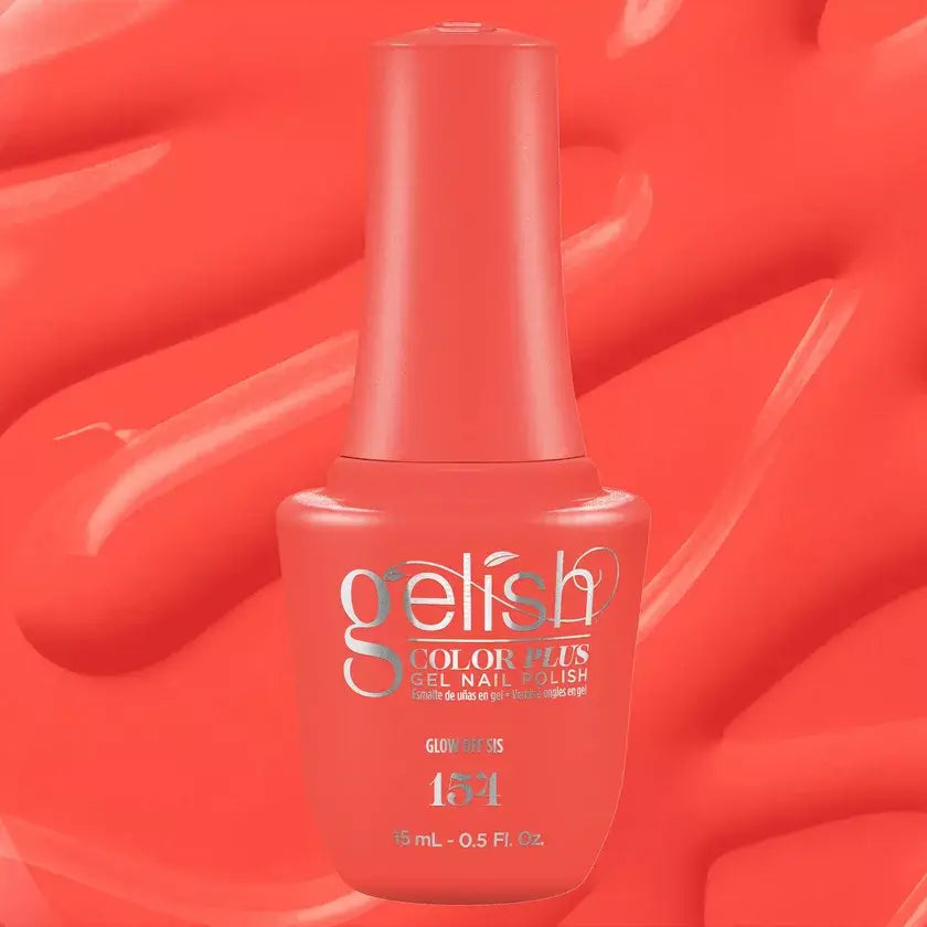 Gelish Color Plus Gelcolor - 154 Glow Off Sis 0.5 oz - #1510154 Gelish