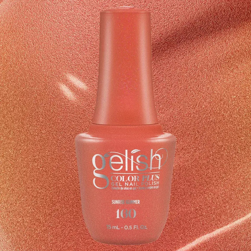 Gelish Color Plus Gelcolor - 160 Sunrise Glimmer 0.5 oz - #1510160 Gelish