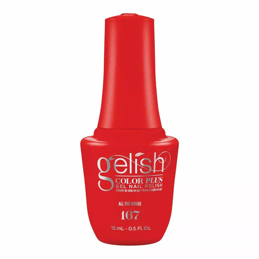 Gelish Color Plus Gelcolor - 167 All The Rouge 0.5 oz - #1510167 Gelish