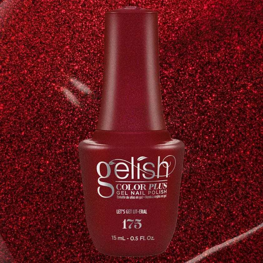 Gelish Color Plus Gelcolor - 175 Let's Get Lit-eral 0.5 oz - #1510175 Gelish