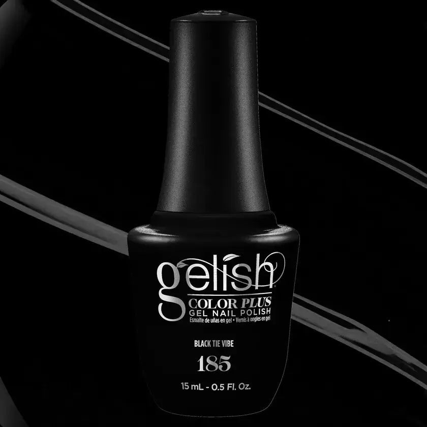 Gelish Color Plus Gelcolor - 185 Black Tie Vibe 0.5 oz - #1510185 Gelish