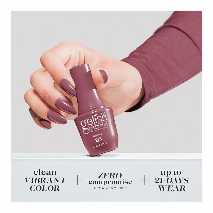 Gelish Color Plus Gelcolor - 215 Smooth Mauve 0.5 oz - #1510215 Gelish