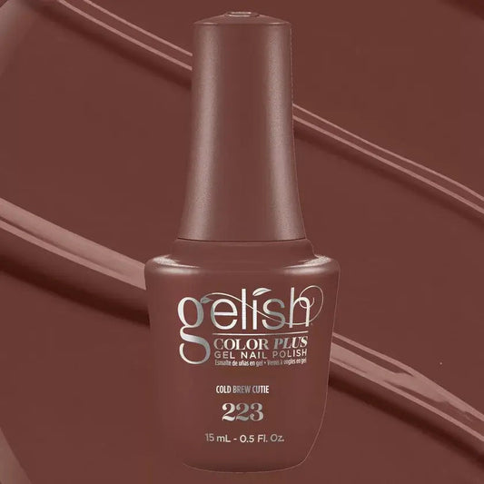 Gelish Color Plus Gelcolor - 226 Emotional Support Coffee 0.5 oz - #1510226 Gelish
