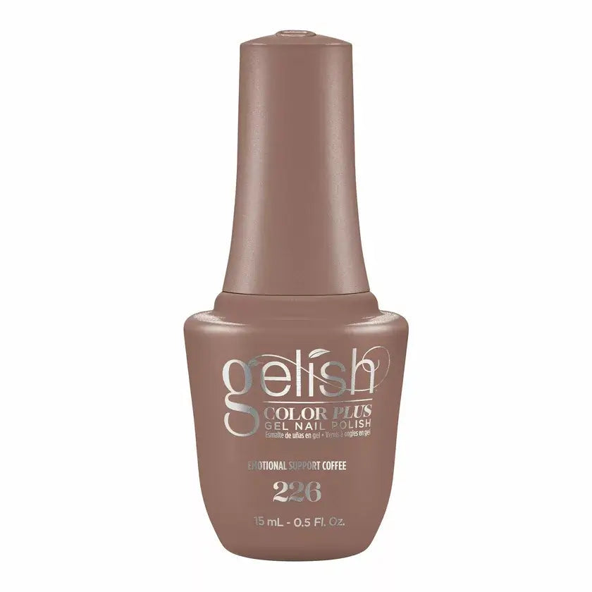 Gelish Color Plus Gelcolor - 226 Emotional Support Coffee 0.5 oz - #1510226 Gelish