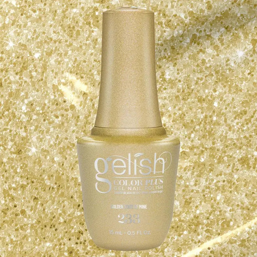 Gelish Color Plus Gelcolor - 233 Golden State Of Mine 0.5 oz - #1510233 Gelish