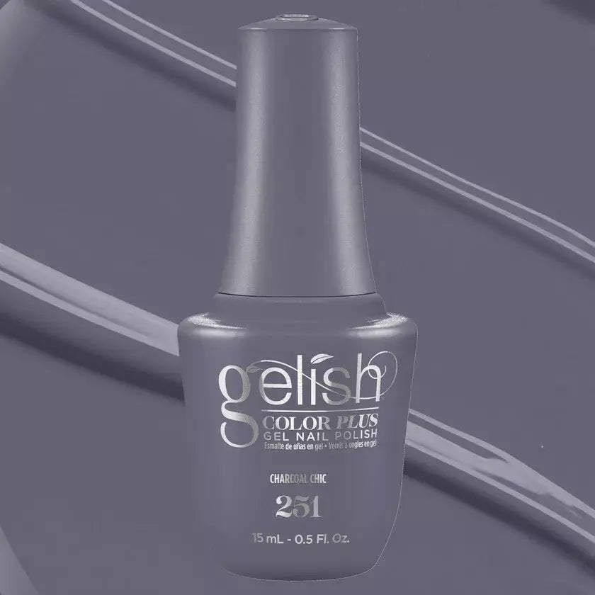 Gelish Color Plus Gelcolor - 251 Charcoal Chic 0.5 oz - #1510251 Gelish