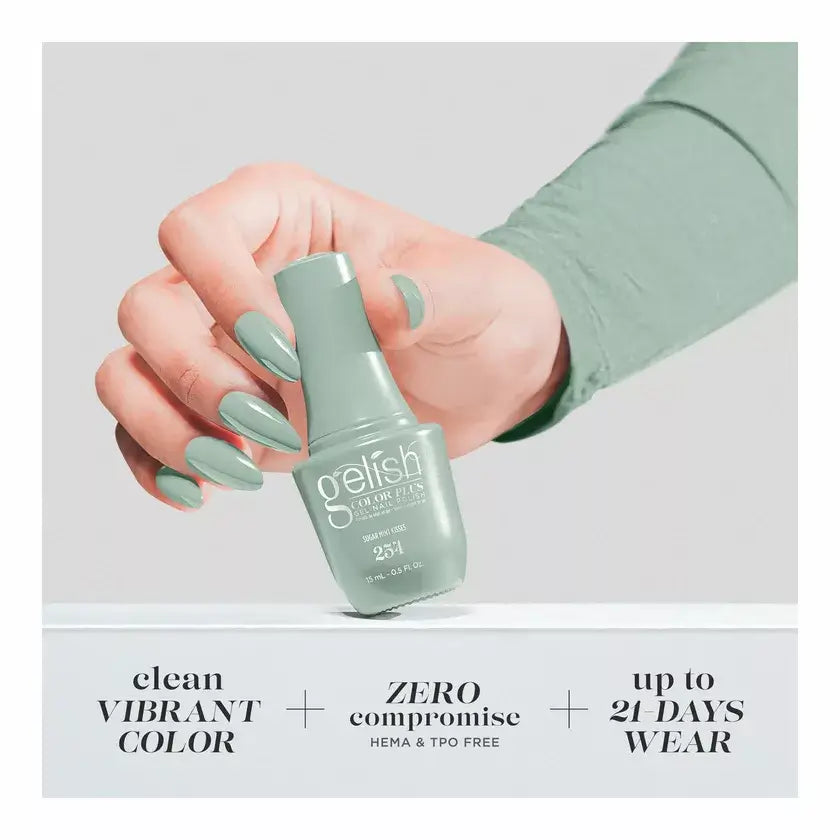 Gelish Color Plus Gelcolor - 254 Sugar Mint Kisses 0.5 oz - #1510254 Gelish