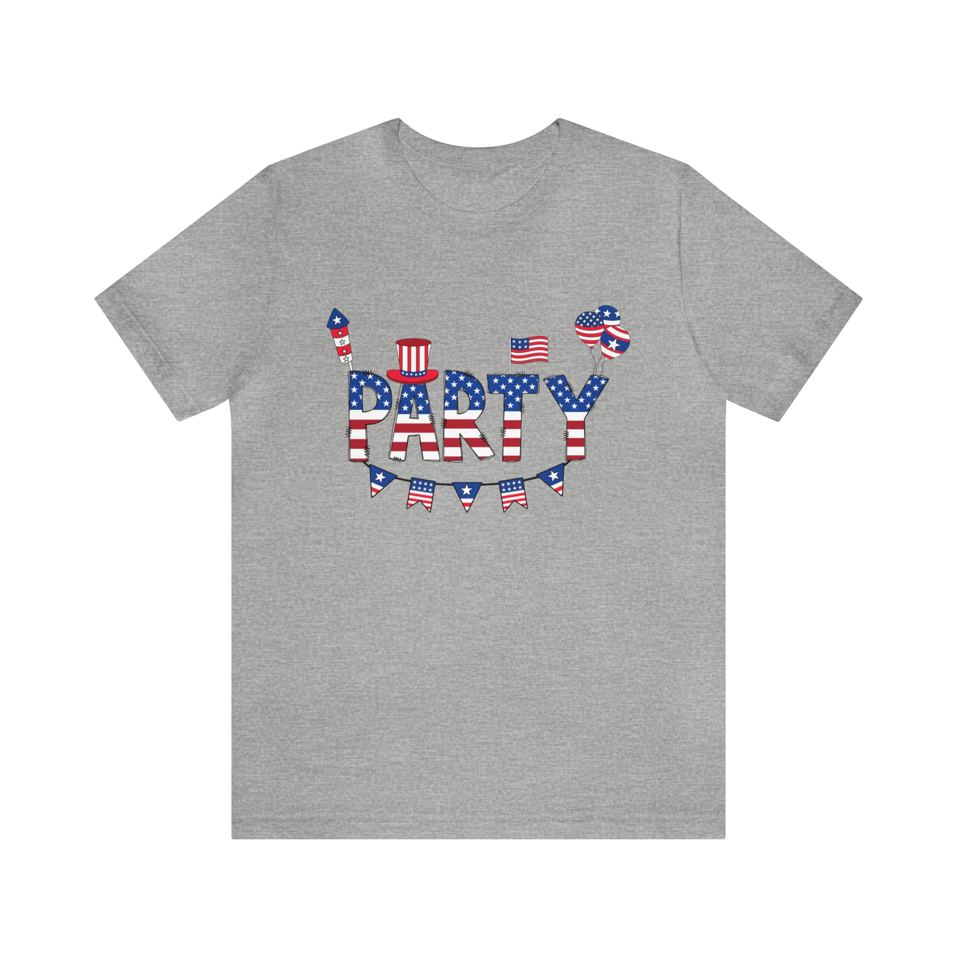 Party July 4 shirt, America T-Shirt, 4th July T-Shirt, Freedom, Stars and Stripes, Flags, Gift shirt, Printify