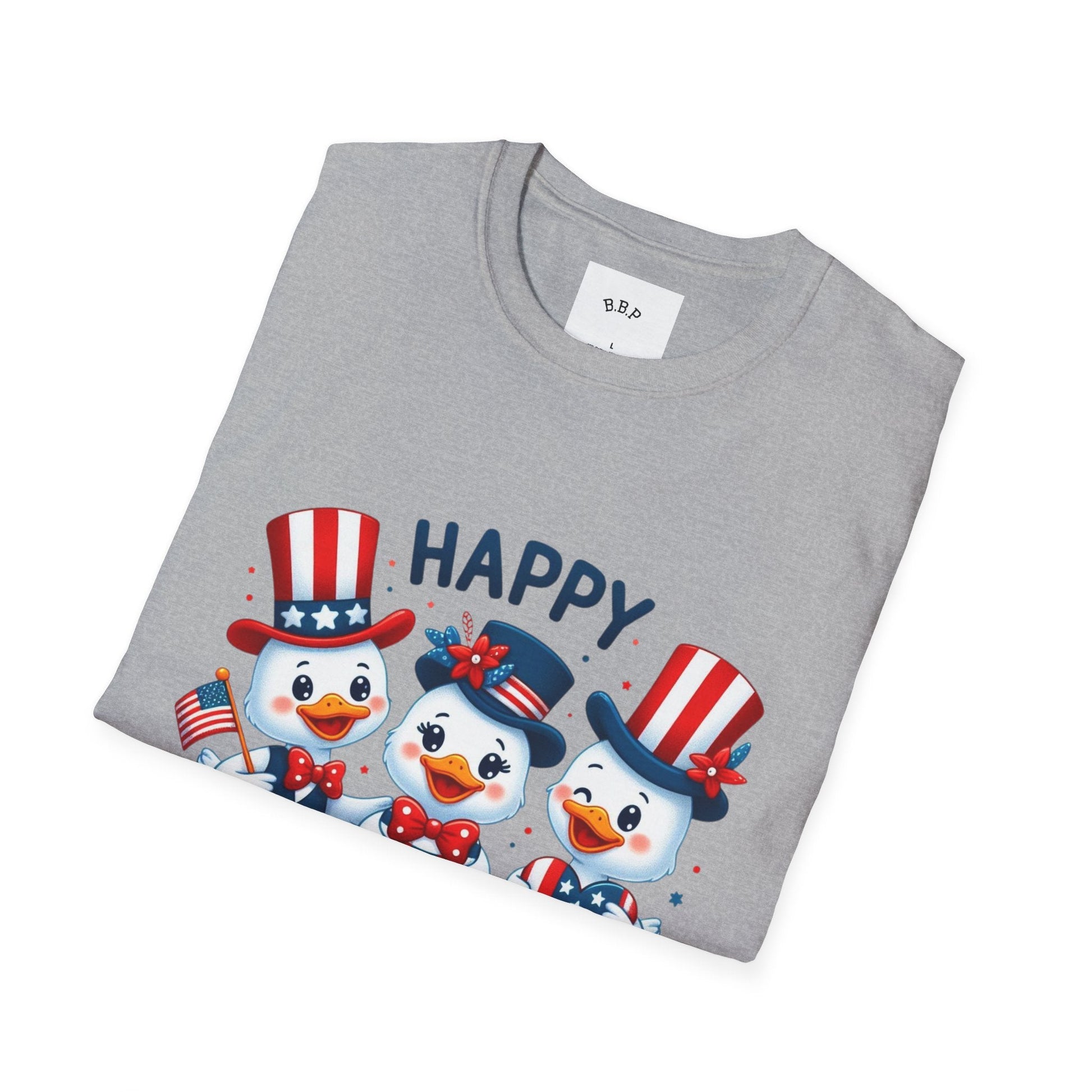4th of July Duck Trio T-Shirt Printify