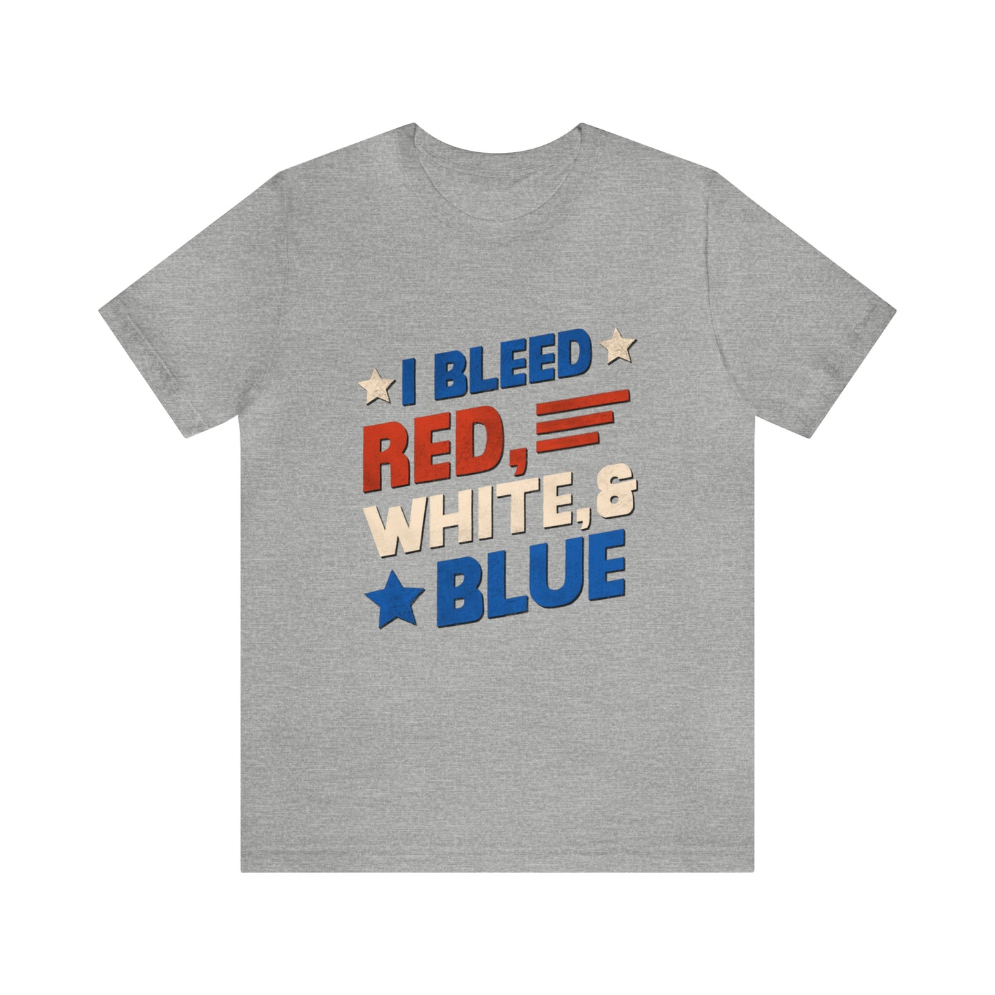 I blend red white blue shirt, 4th of July Gift, USA Shirt, 4th of July women's shirt, Fourth of July Tee, Unisex shirt Printify