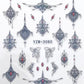 Nail Sticker Hot Charm Printing YZW-3080 Premier Nail Supply