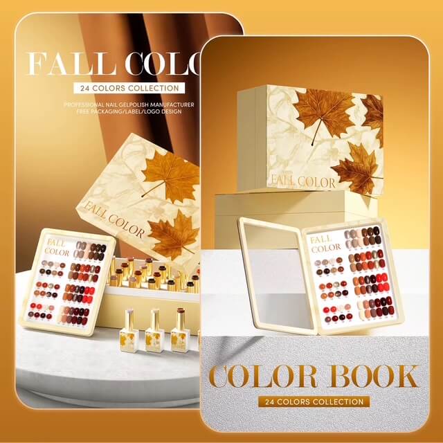 Medina- Gel Polish Fall Collection 1Set Medina